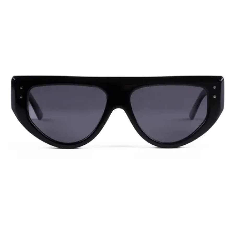 Anteojo De Sol Victoria Lens Rectangular Negro Gris